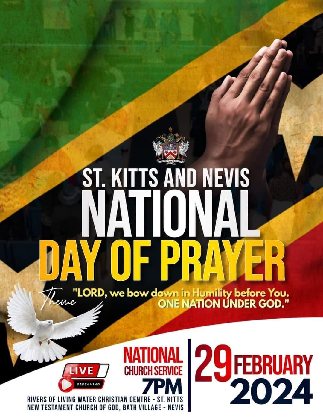 The general public is encouraged to participate in the Federation’s National Day of Prayer.