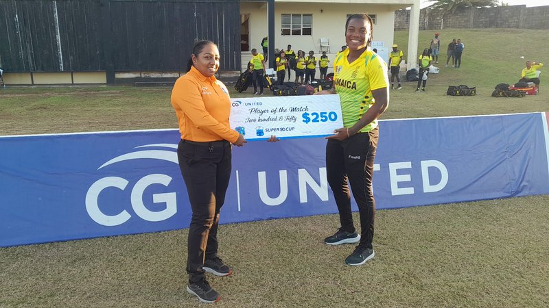 Cricket : Jamaica Remain Unbeaten Heading into Final Round Of CG United Women’s Super50 Cup