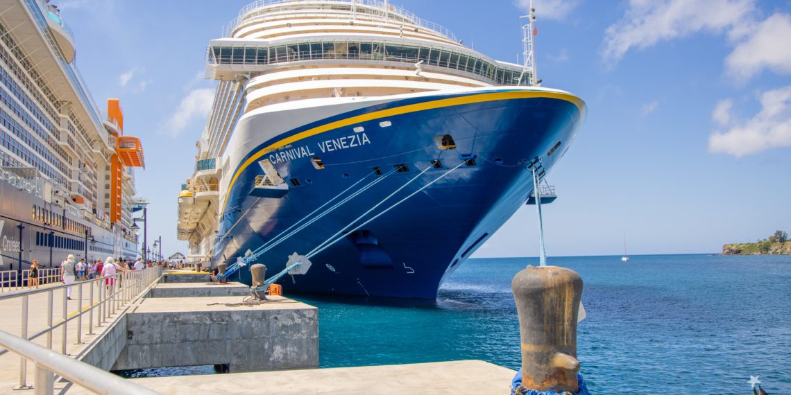 Carnival Venezia Makes Inaugural Visit to St. Kitts and Nevis