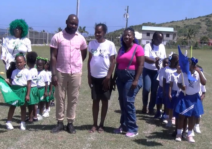 Athletics :  Blue House Takes Championship Honours at Combermere Pre-School