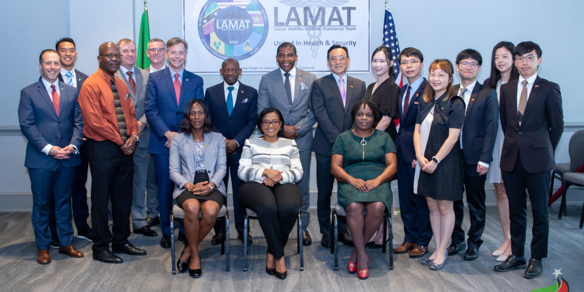 A Grateful Nation Says Thanks, As the Lesser Antilles Medical Assistance Team (LAMAT) 2024 Mission to St. Kitts And Nevis Concludes