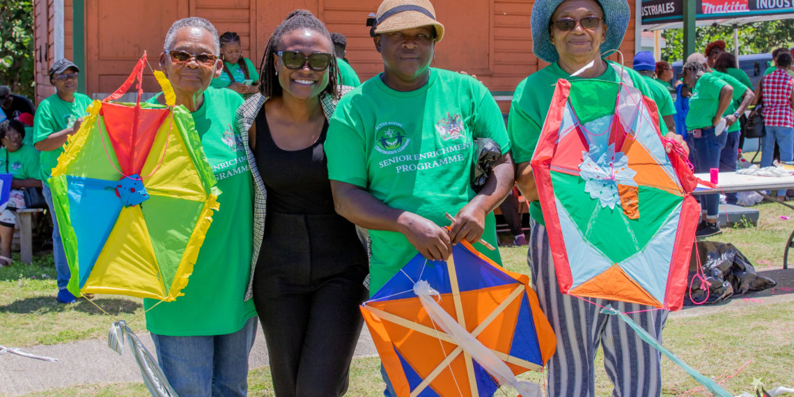 Seniors Spirit Soar at Kite Flying Event at Black Rocks