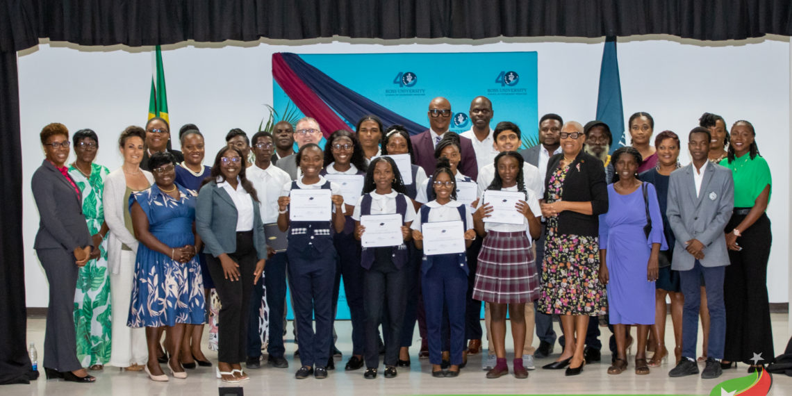 Ross University Continues Its Investment in The Educational Development of The Nation’s Youth, As Ten More Students Were Awarded Scholarships