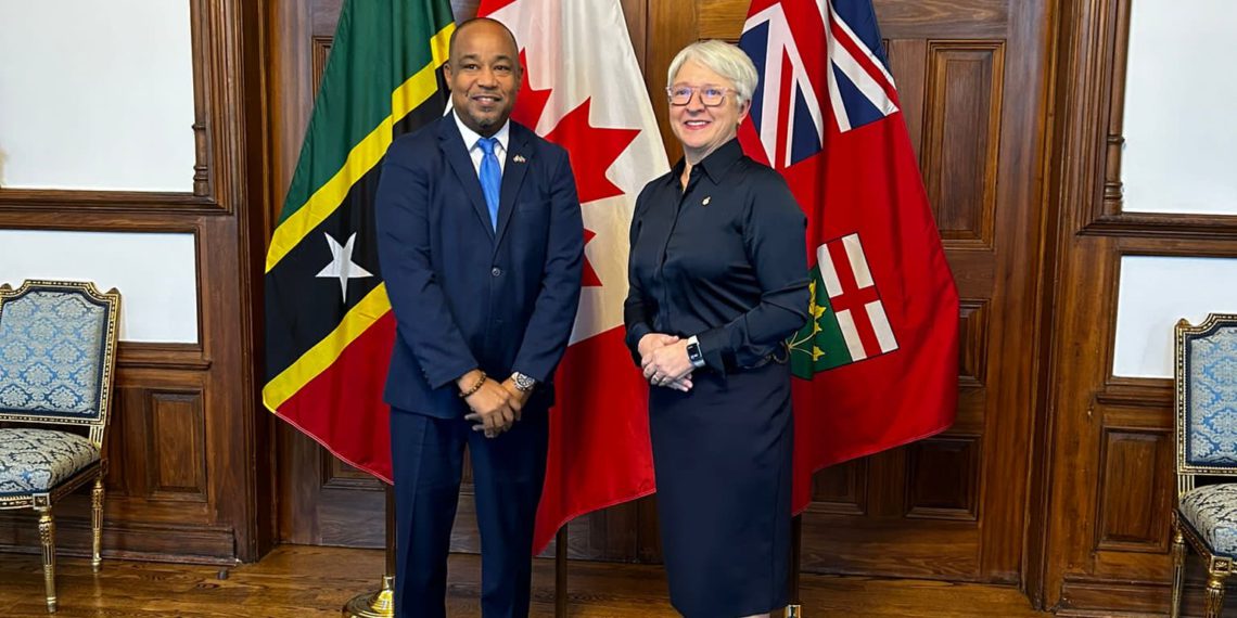 Saint Kitts And Nevis High Commissioner Prioritizes Provincial Partnerships in Meeting with Lieutenant Governor of Ontario