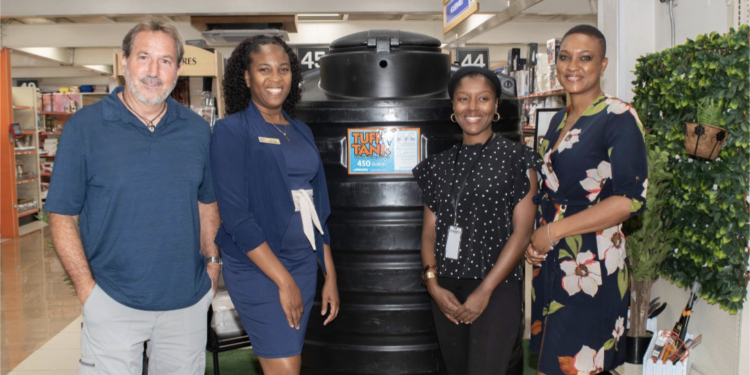 St. Kitts Water Services Department Awards Two Water Tanks to Raffle Winners