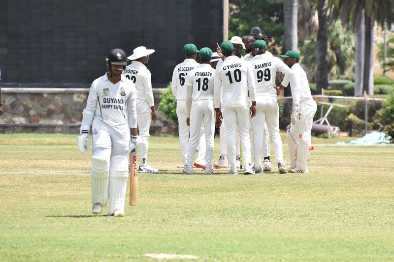 Wickets Tumble at Queen’s Park as Red Force and Pride Battle in Round 5