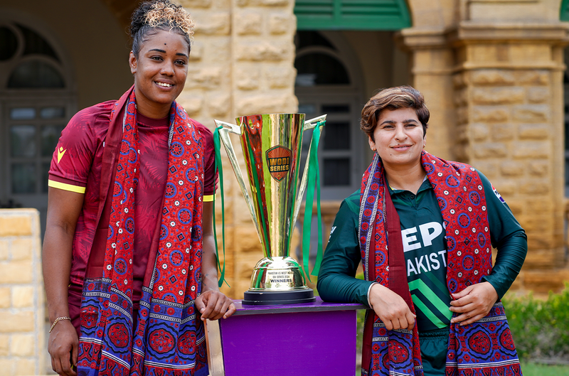 Trophy Unveil Ahead of The ODI Series Against Pakistan