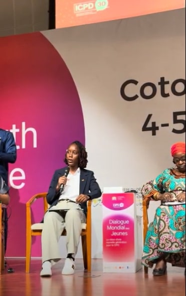 Hon. Jahnel Nisbett Honoured to Have Been a Panellist at The ICPD30 Global Youth Dialogue in Cotonou, Benin