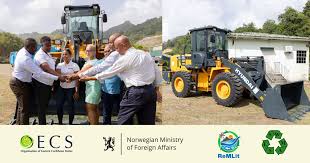 OECS Commission Marks Sustainability Milestone with Loader Handover to the SLSWMA