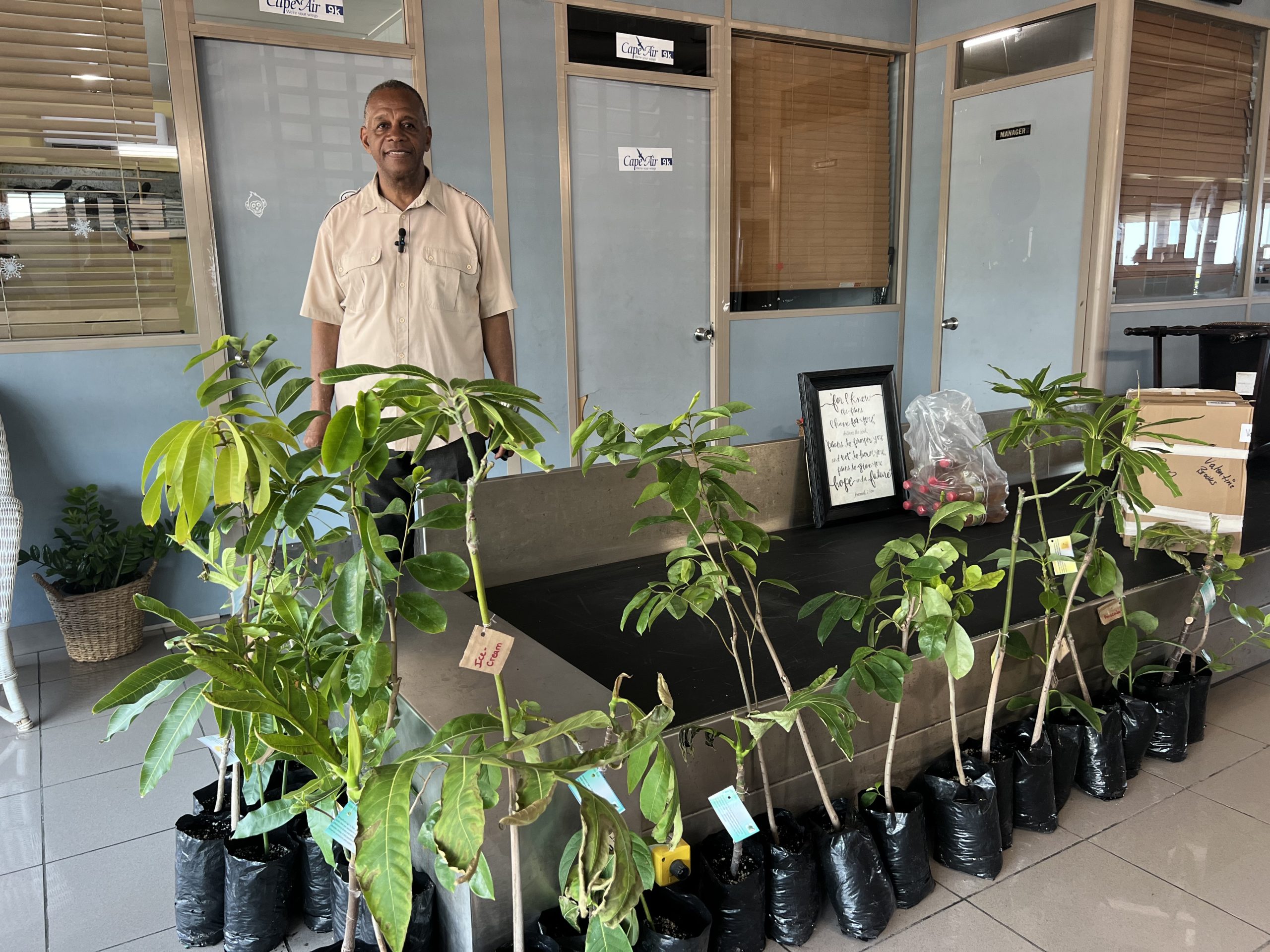 Ministry of Agriculture on Nevis Donates Fruit Plants in Support of Anguilla’s Plant A Tree Day Initiative