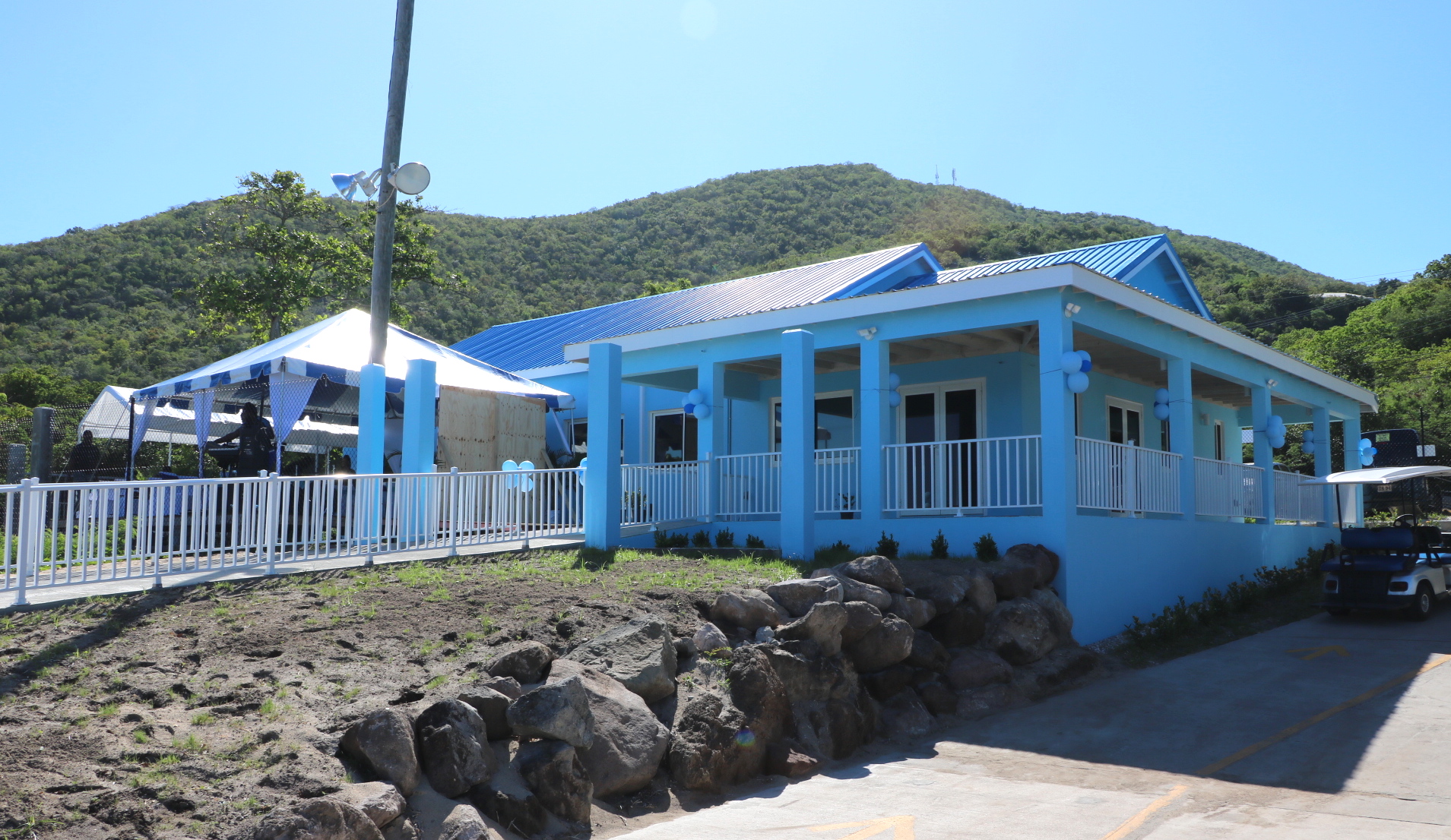 Passengers Impressed with The New Oualie Water Taxi Terminal on Nevis