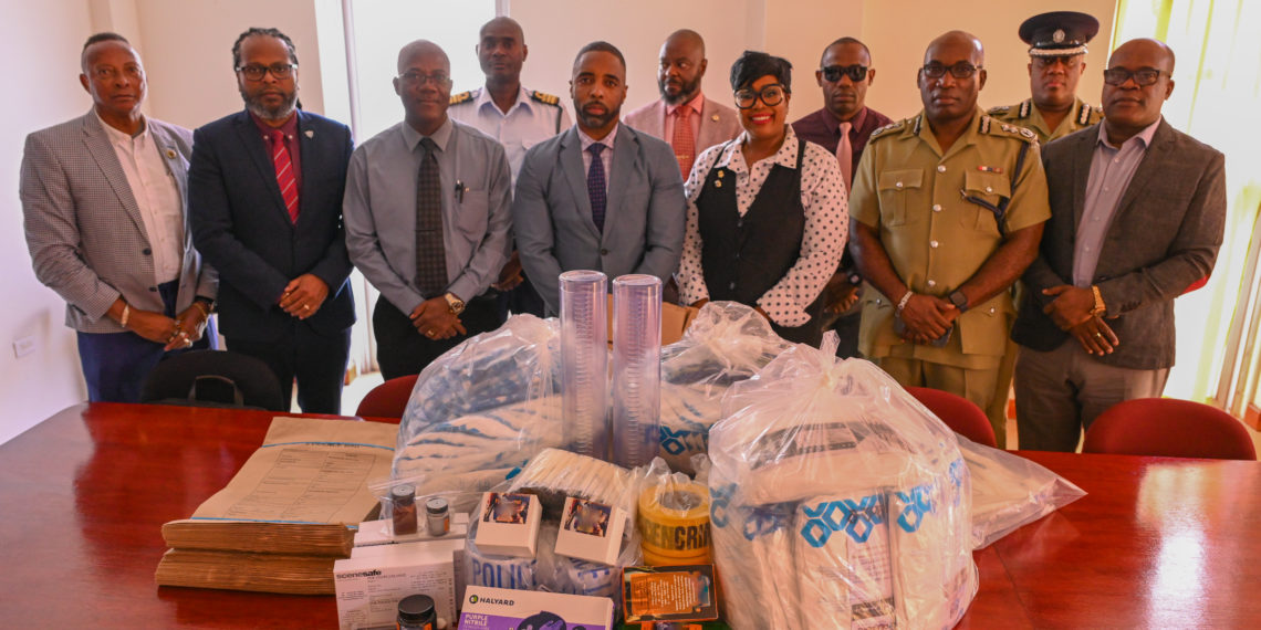 RSS & CARICOM IMPACS Donate Crime Scene Processing Supplies to RSCNPF