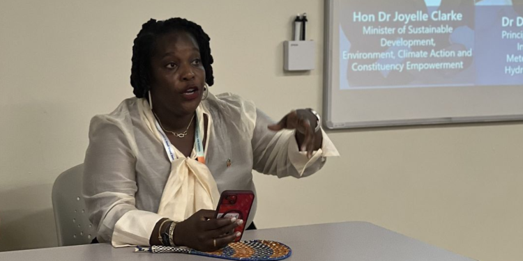 The Hon. Dr Joyelle Clarke Shares Key Insights on Nature-Based Coastal Resilience In SIDS4 Side-Event