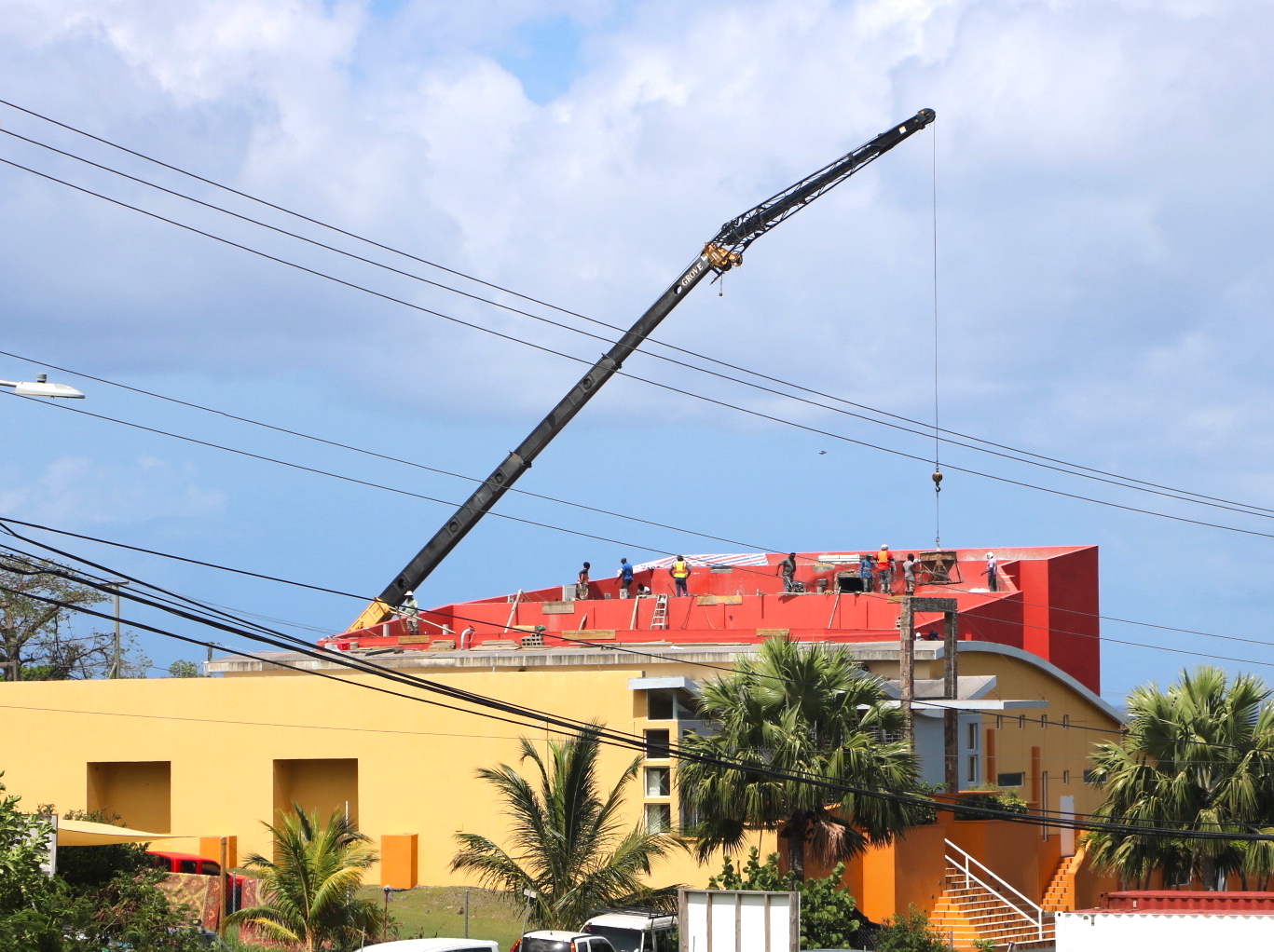 Nevis Performing Arts Centre Undergoing Much Needed Construction Remediation