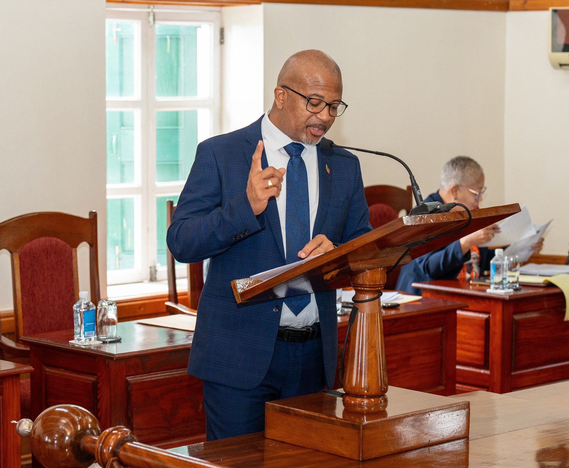 Hon. Brand Warns Nevisian Public to Be on High Alert During The 2024 Atlantic Hurricane Season