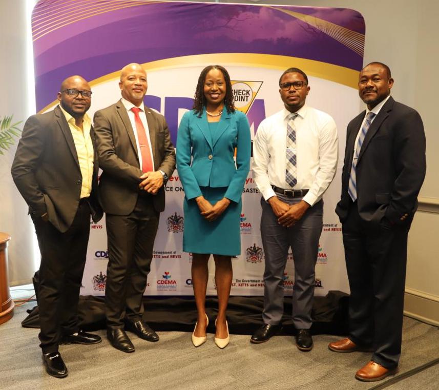NIA Disaster Management Team Participates in CDEMA 2024 Hurricane Season Press Conference