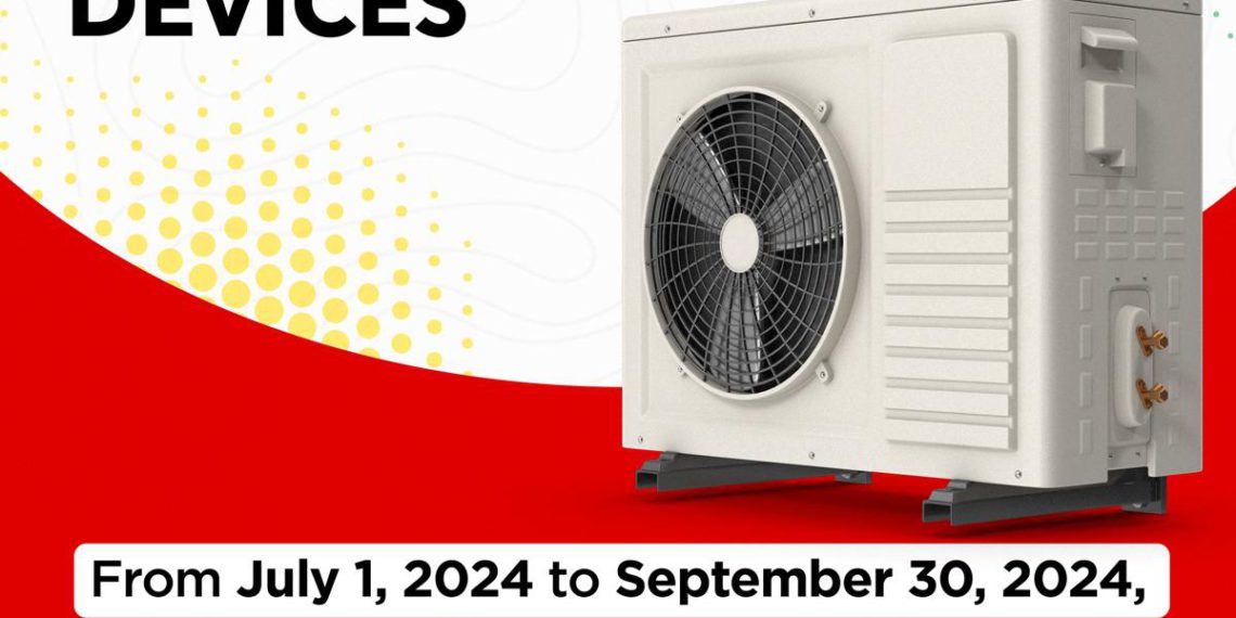 Temporary Concessions on Air-Cooling Devices