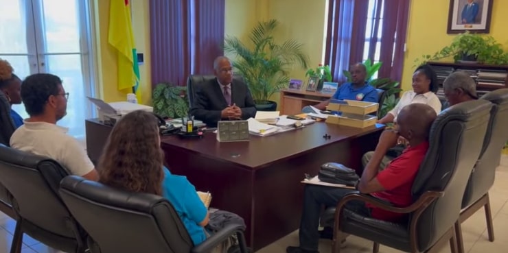 Honourable Eric Evelyn Welcomes FAO Assistance With Greenhouse Farming on Nevis