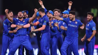 Cricket : Afghanistan Shock Australia to Keep Semi-Final Hopes Alive
