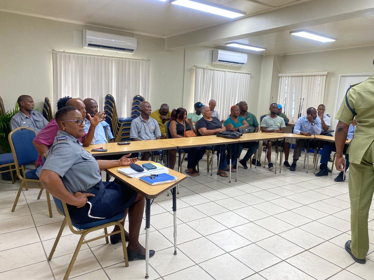 Traffic Department Meets with Car Rental Business Owners in Nevis
