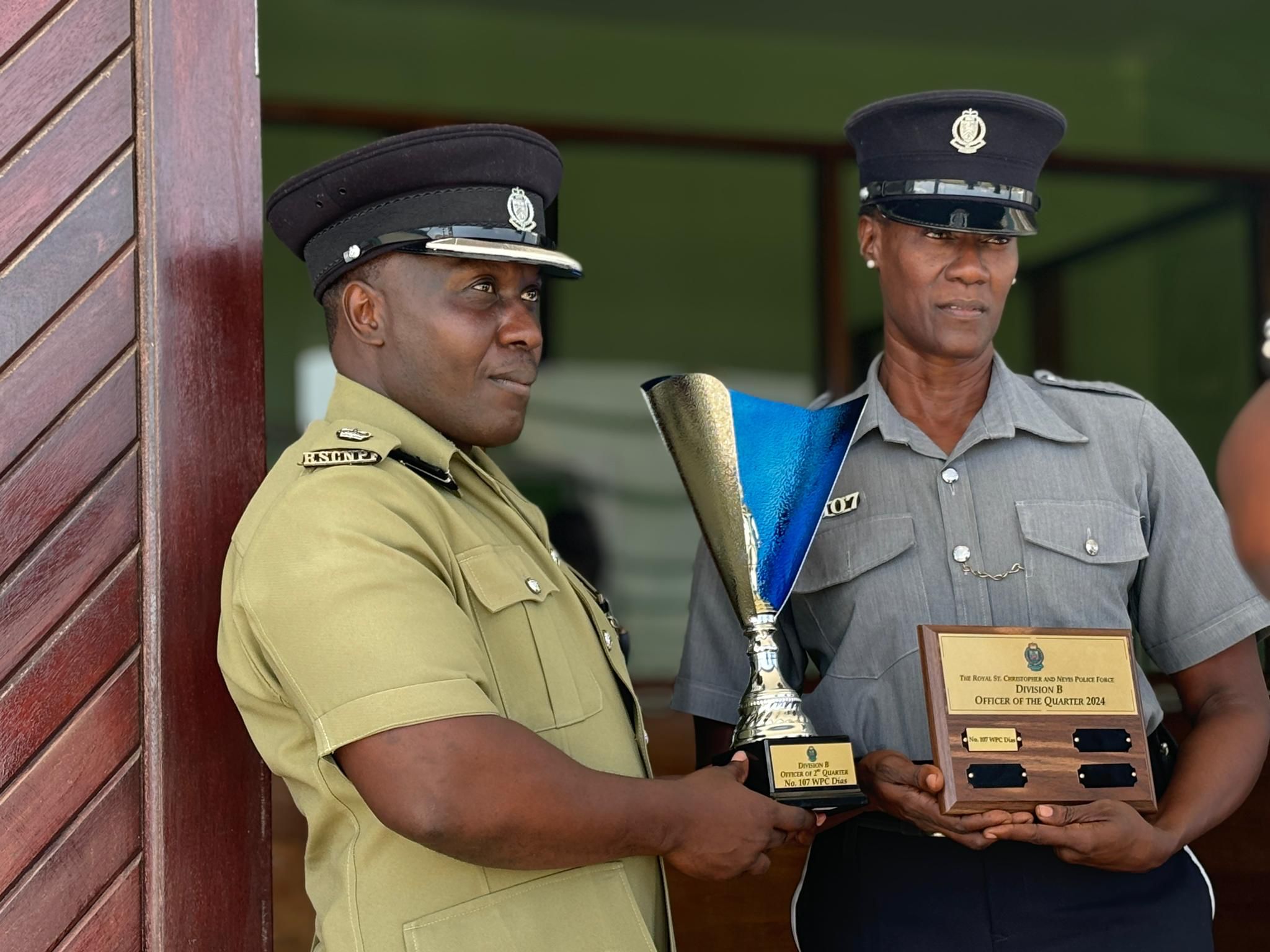 Outstanding Officer Recognized In Division B: