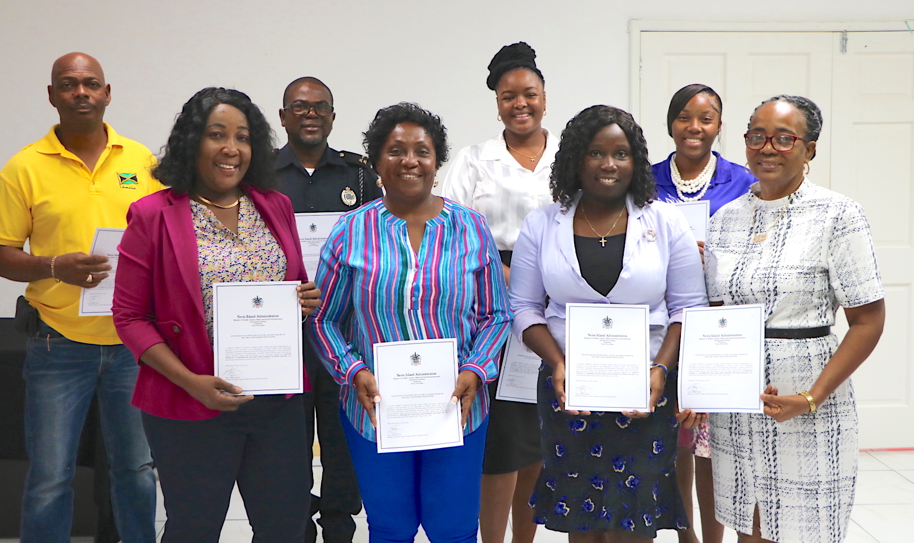 Advisory Board Installed for Girls’ Mentorship Programme on Nevis
