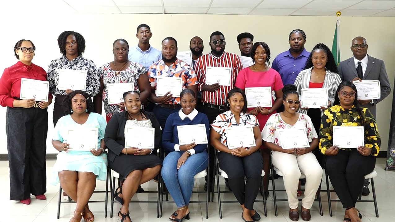 Nineteen Nevisians Complete Caribbean Vocational Qualification Level 4 Assessor Training