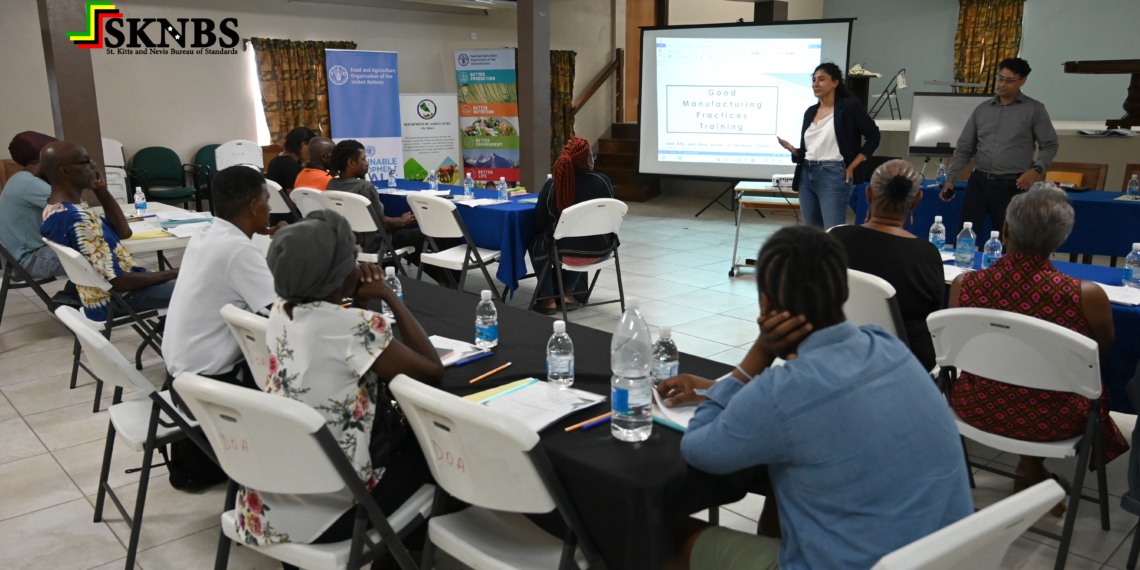 Week-Long Training on Good Manufacturing Practices Held for Agro Processors in St. Kitts And Nevis