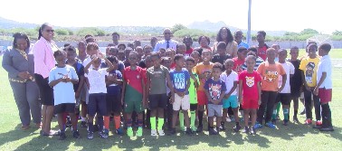 Eddy Caines Football Program Underway