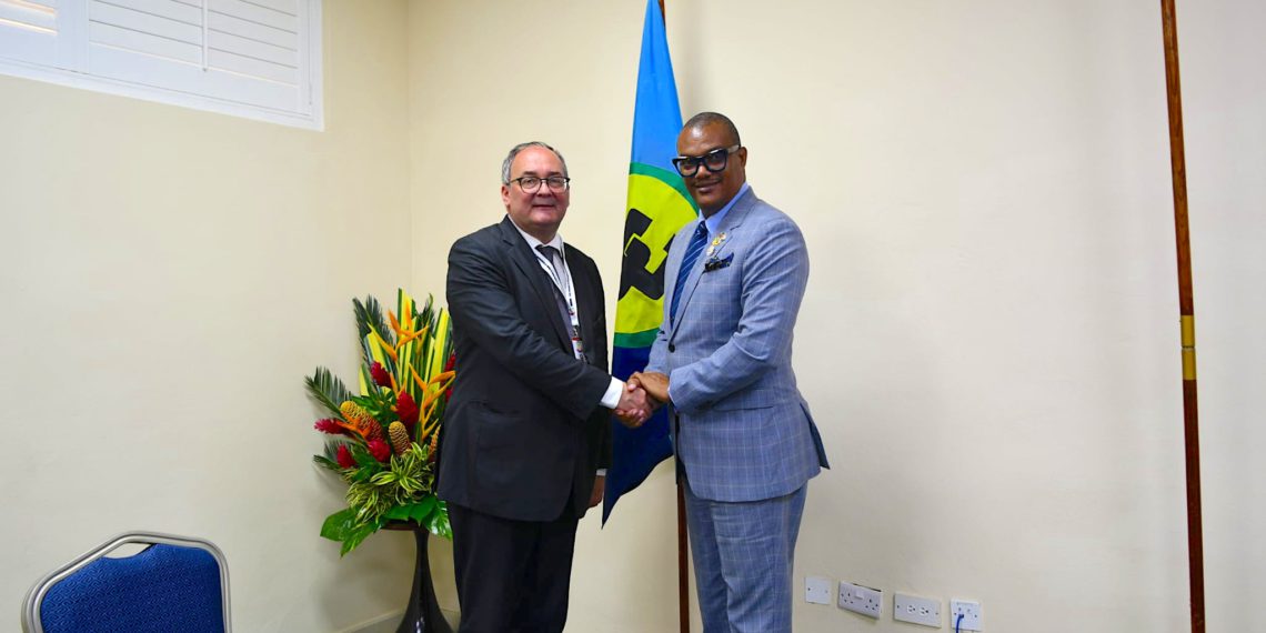 Deputy Prime Minister Dr Hanley Meets with Austria’s Ambassador to Caricom to Discuss Strengthening Cooperation