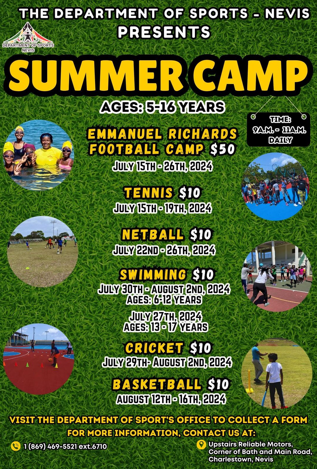 Parents Encouraged to Enrol Children in The Various Summer Camps On Offer In Nevis