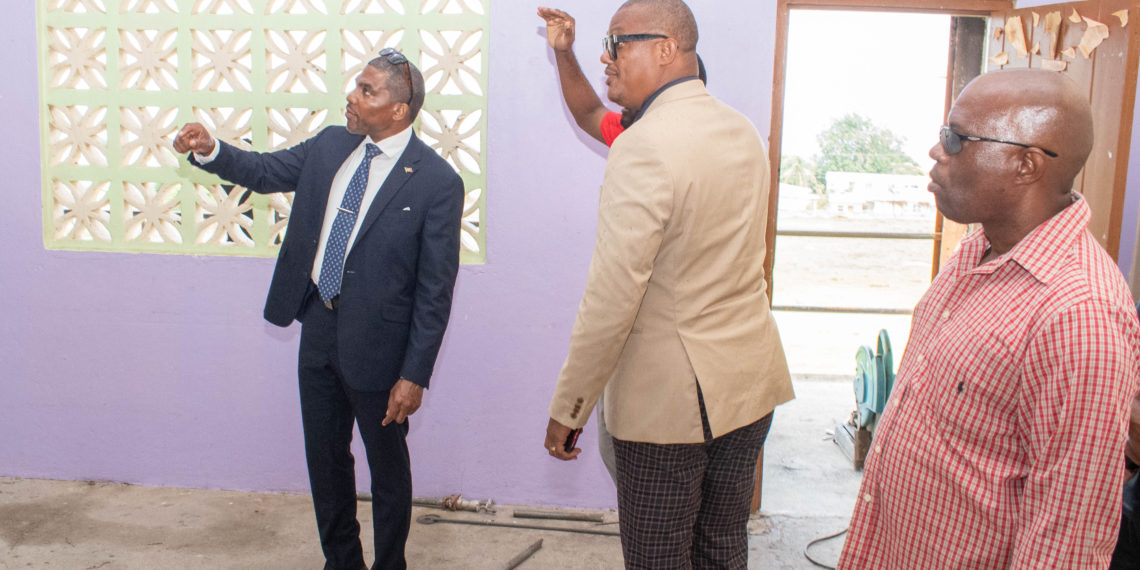 Significant Financial Investments Made to Ensure Cayon High School Reopens at The Start of The New School Year on September 02
