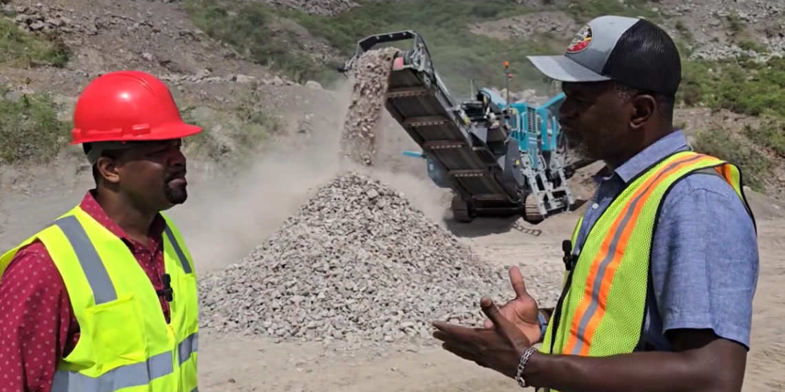 New Primary Crusher Commissioned in St. Kitts And Nevis