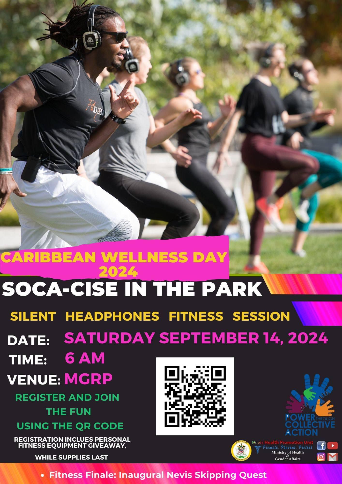 SOCACISE In the Park Caribbean Wellness Day 2024
