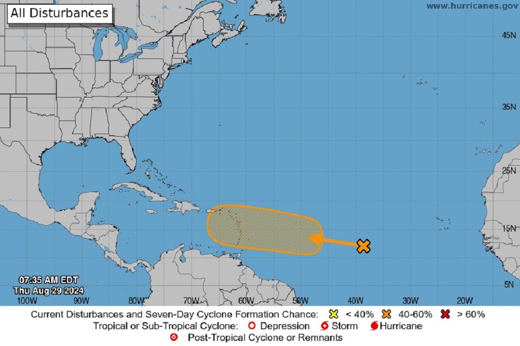 NHC: Tropical Depression Could Develop Early Next Week