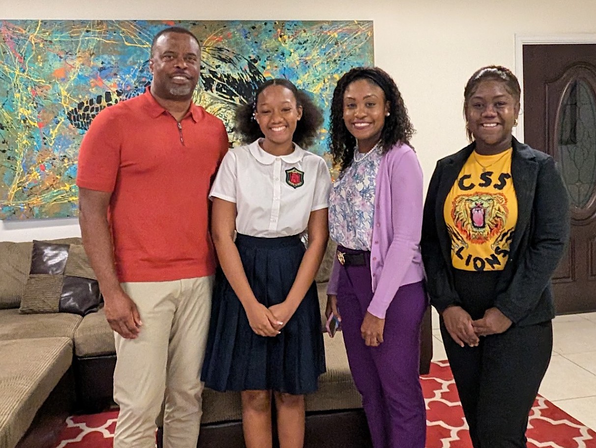 Nevis’ Youth Junior Minister of Tourism meets with Premier Brantley ahead of CTO Youth Congress