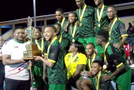 Jamaica -Champions of Americas Male Netball Tournament