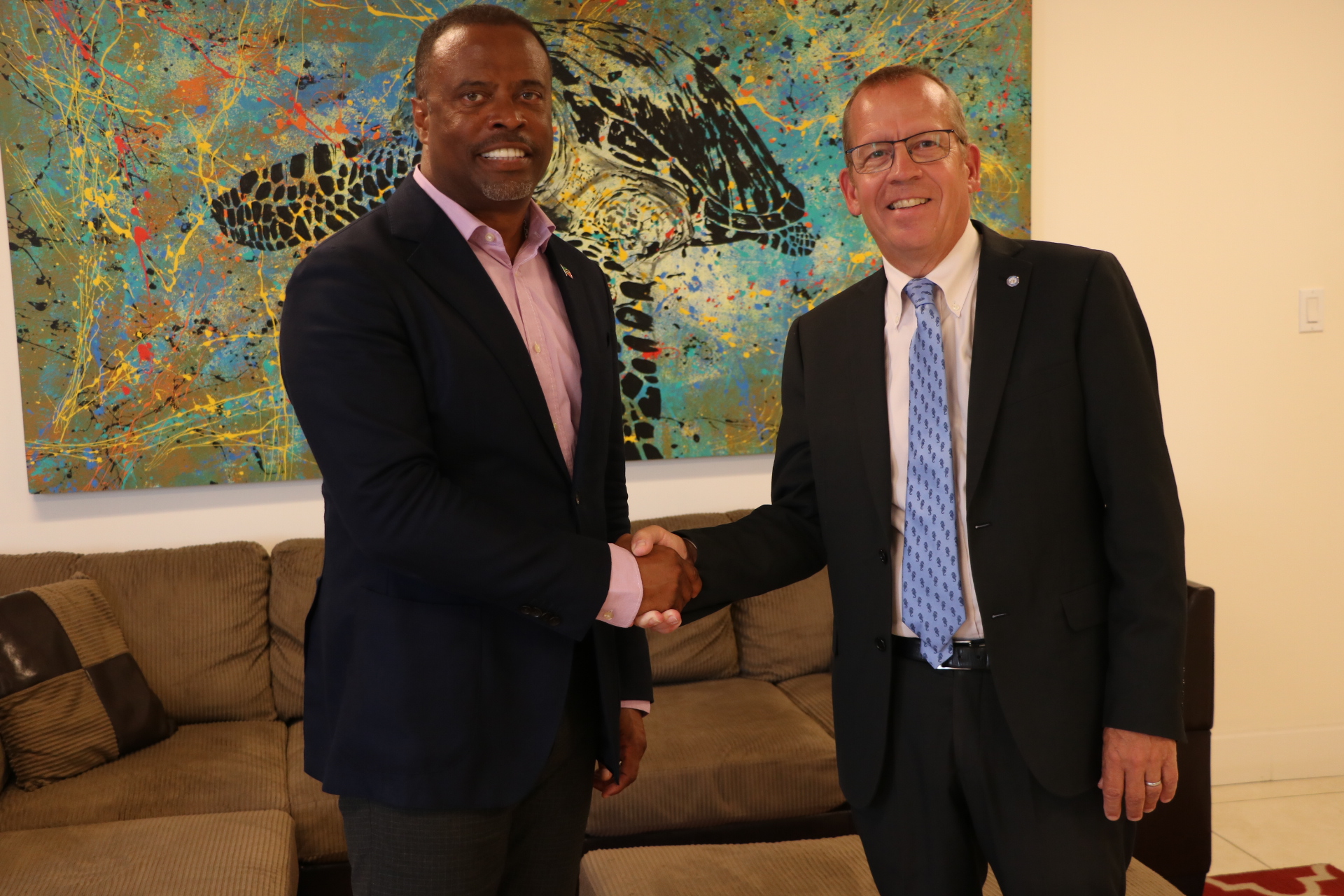 United Nations Resident Coordinator Pays Courtesy Call on Premier of Nevis