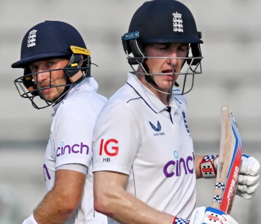 Cricket Root And Brook Hit Big Centuries to Make Pakistan’s 556 Look Inadequate