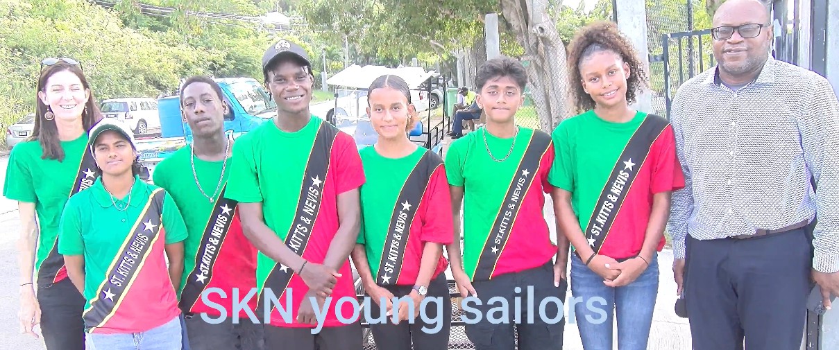Sailing Team SKN Off to Dinghy Championship