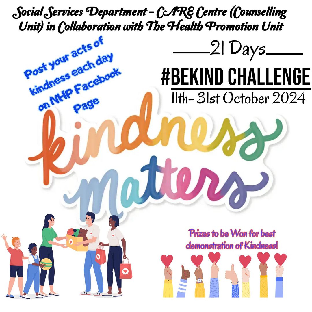 All Of Nevis Encouraged to Participate in The 21-Day Be Kind Challenge