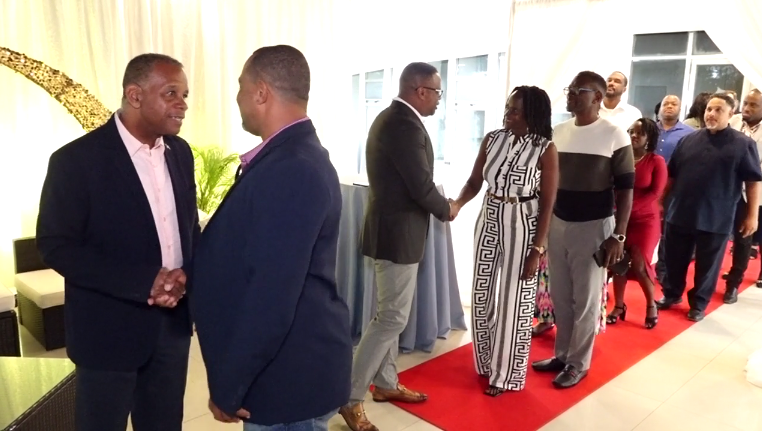 Premier’s Ministry Hosts CTU ICT Week Delegates at A Cocktail Reception at Nevis’ MGR Park
