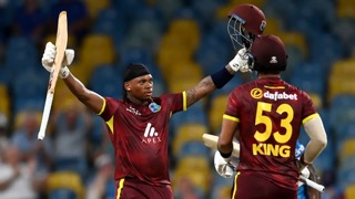 Keacy Carty, Brandon King Hundreds Seal Series for West Indies