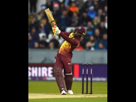 Cricket : Lewis Shines in Windies’ Big Win in Rain-Affected ODI