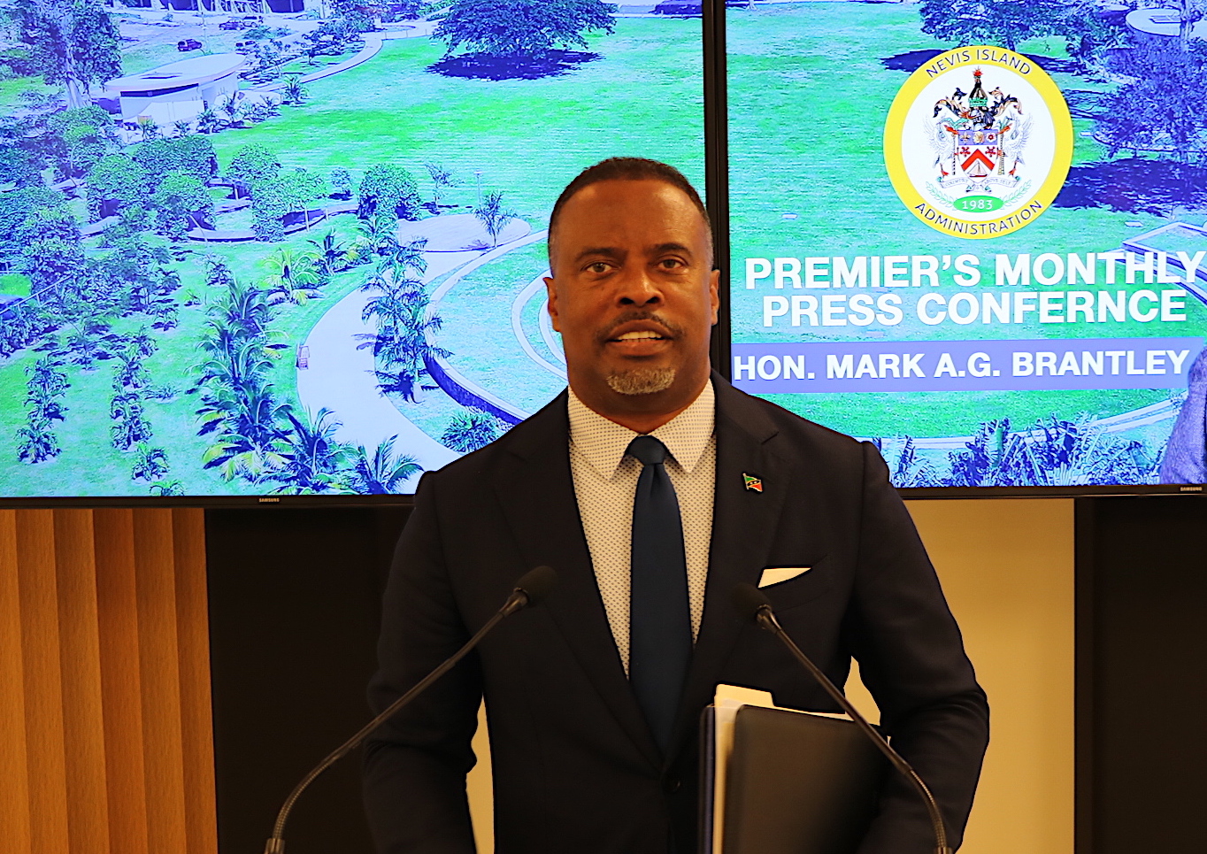 Premier Brantley’s Monthly Press Conference Scheduled for November 21