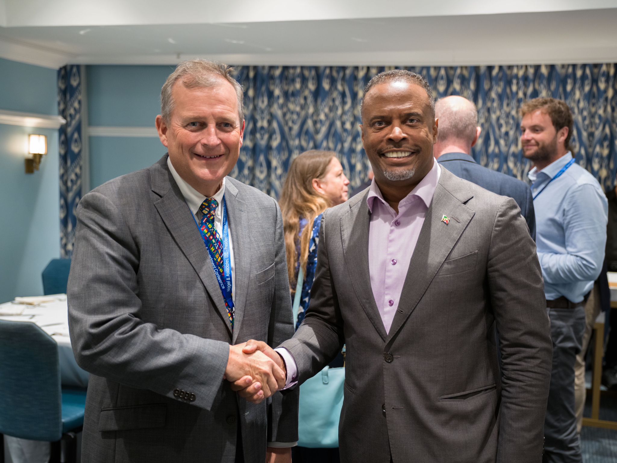 Premier Brantley Positions Nevis for Greater Investment at Global Financial Conference