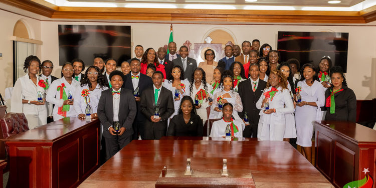 St. Kitts And Nevis Honours the 2024 Class of the 25 Most Remarkable Teens at Special Parliamentary Session