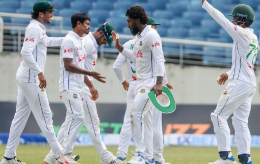 Cricket : Bangladesh Squares Test Series Versus Windies