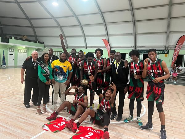 SKN Basketball Team Wins Montserrat Invitational Championship in A Nail-Biter