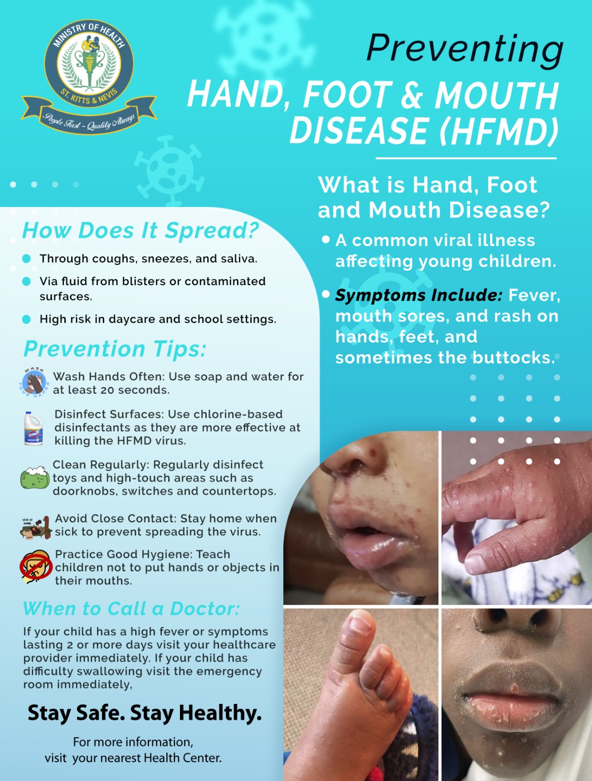 Protect Your Family from Hand, Foot, and Mouth Disease!*